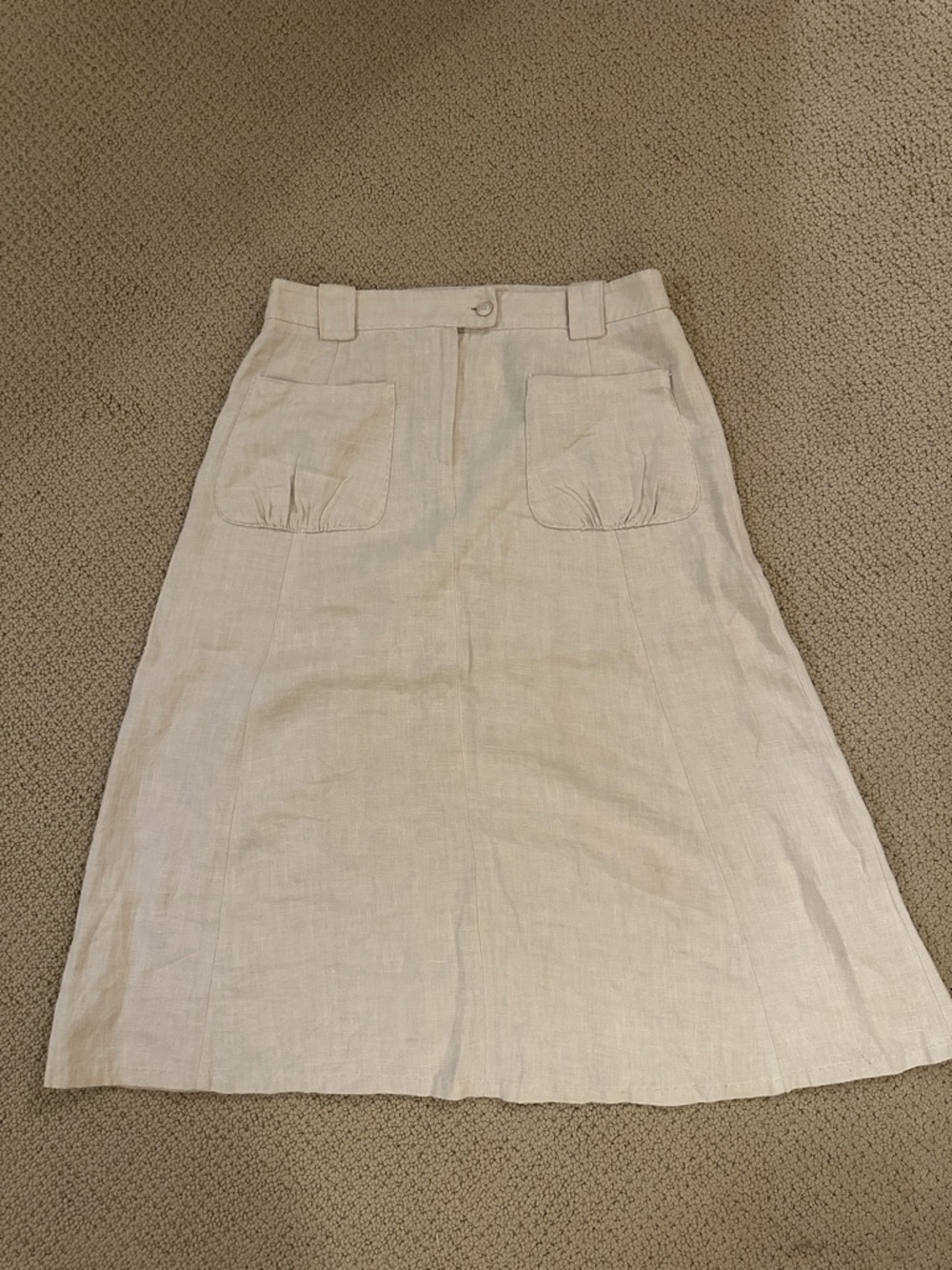MaxMara Linen Skirt